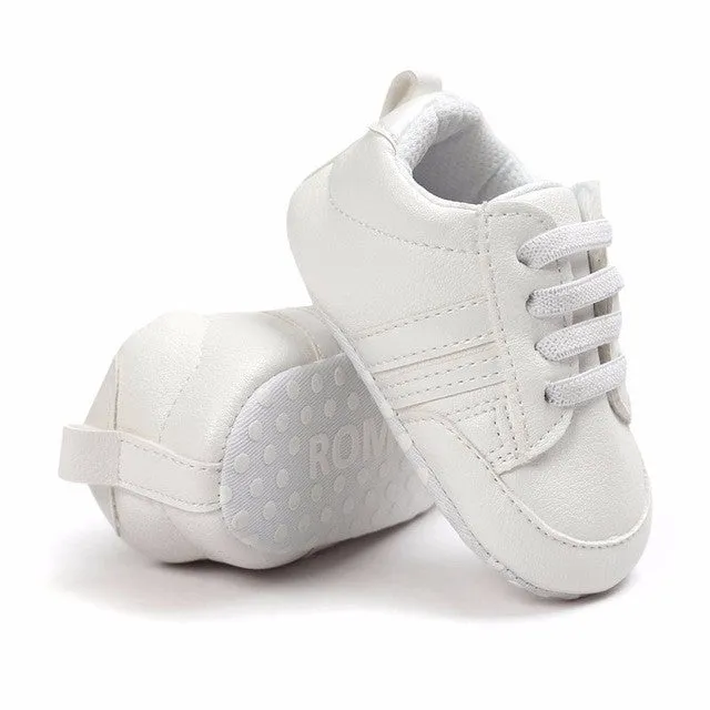 2017 ROMIRUS New hot sell Soft Bottom Fashion Sneakers Baby Boys Girls First Walkers Baby Indoor Non-slop Toddler Shoes