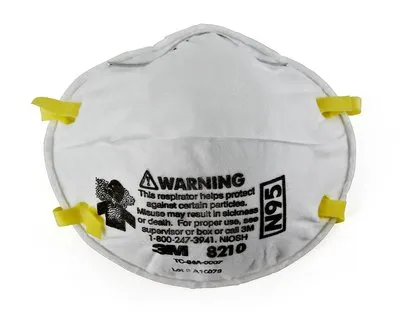 3M N95 Particulate General Purpose Respirator 10pk - 3M 46457