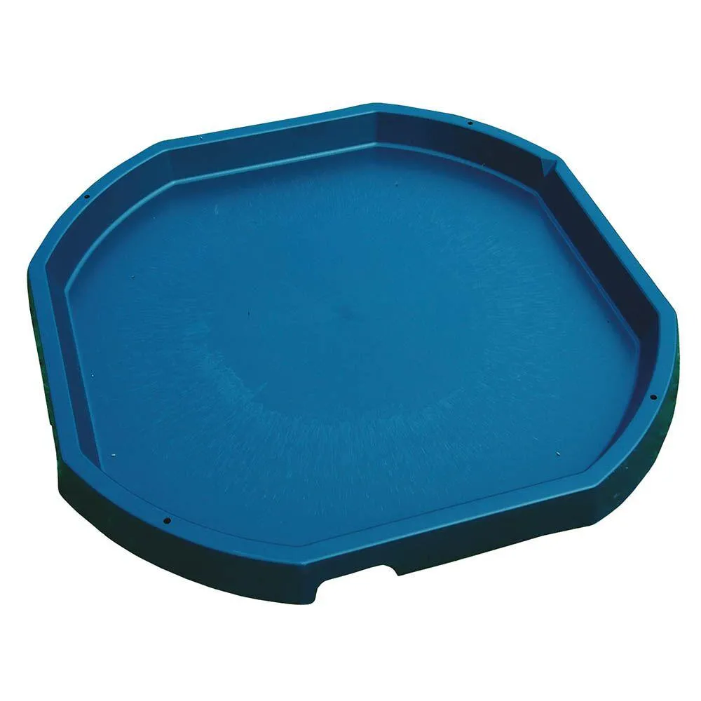 3pk Plastic Active World Tray Blue