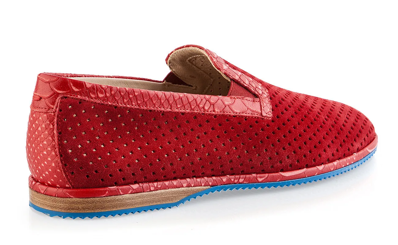 6303 Loriblu Moccasins / Red