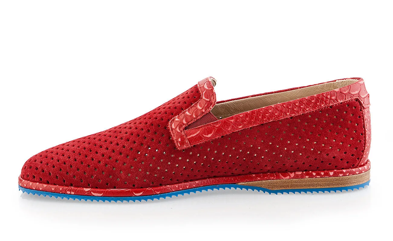 6303 Loriblu Moccasins / Red