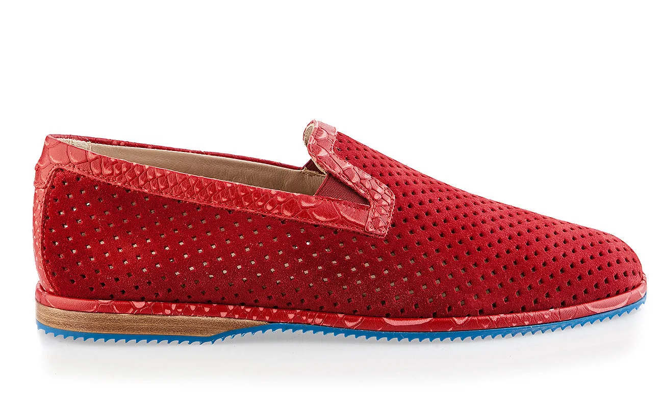 6303 Loriblu Moccasins / Red