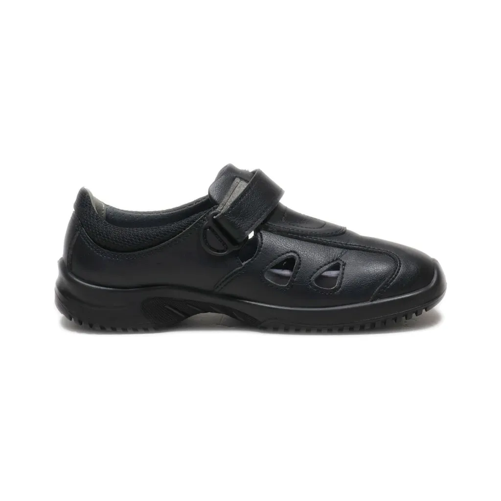 Abeba Sandals Leather Black Colour For Women