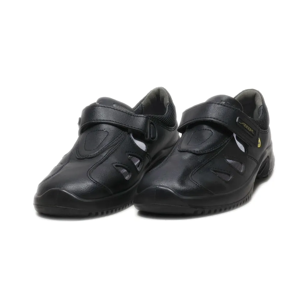 Abeba Sandals Leather Black Colour For Women