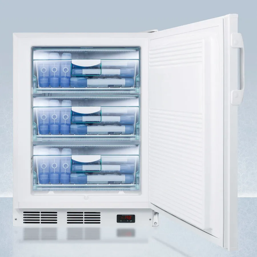 Accucold 24" Wide All-Freezer, ADA Compliant