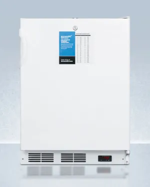 Accucold 24" Wide All-Freezer, ADA Compliant