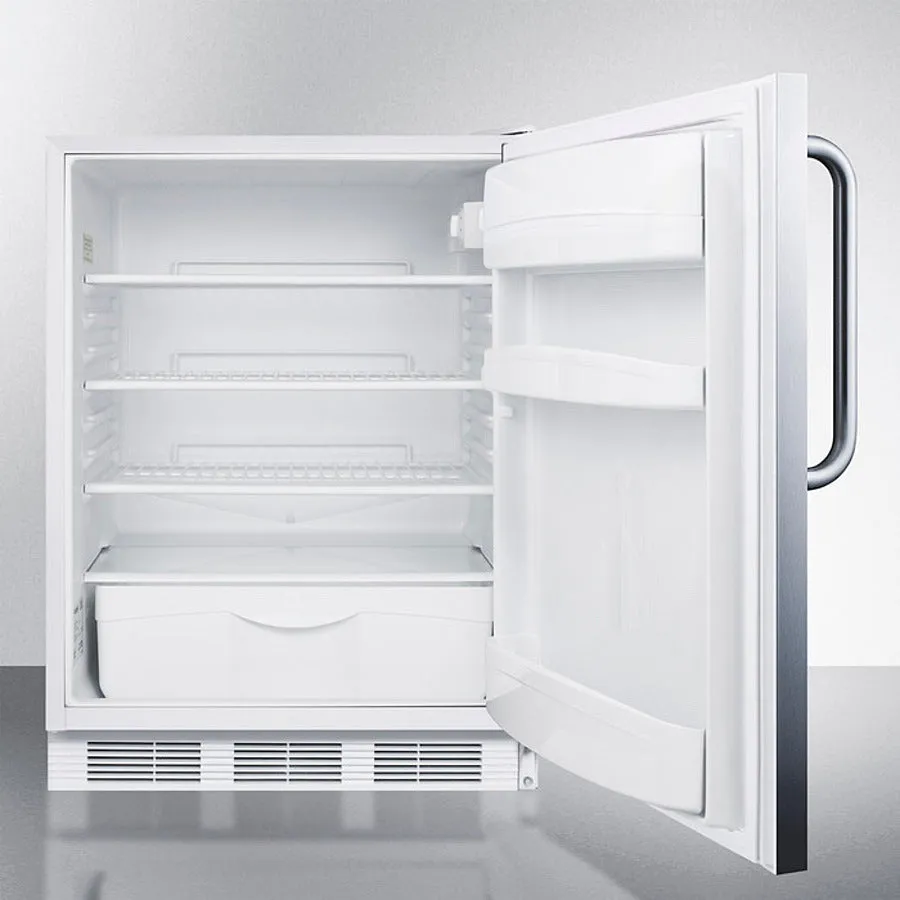 Accucold 24" Wide Built-In All-Refrigerator, ADA Compliant