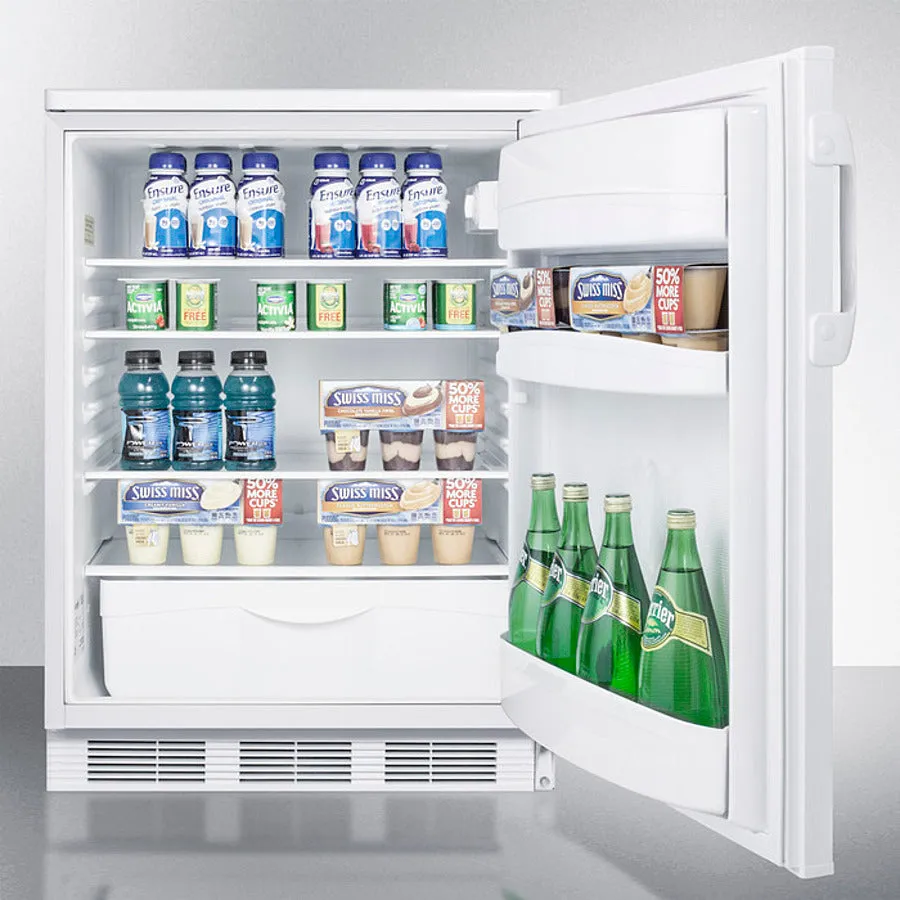 Accucold 24" Wide Built-In All-Refrigerator, ADA Compliant