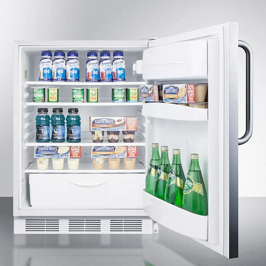 Accucold 24" Wide Built-In All-Refrigerator, ADA Compliant