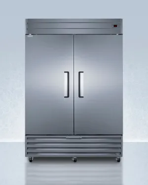 Accucold 39 Cu.Ft. 2 Door Upright Freezer, Frost-Free Freezer Designed, TAA Compliant