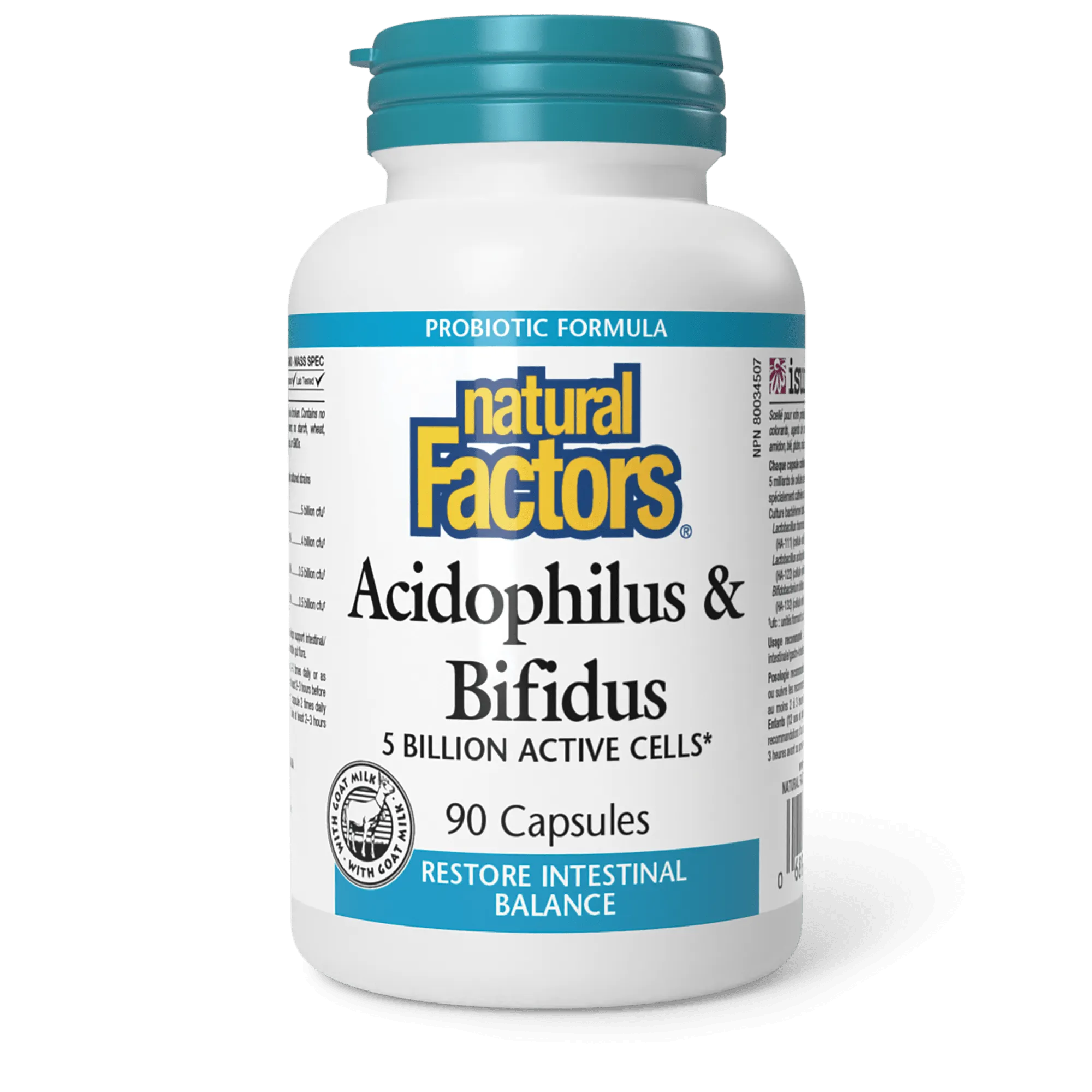 Acidophilus & Bifidus 5 Billion Active Cells