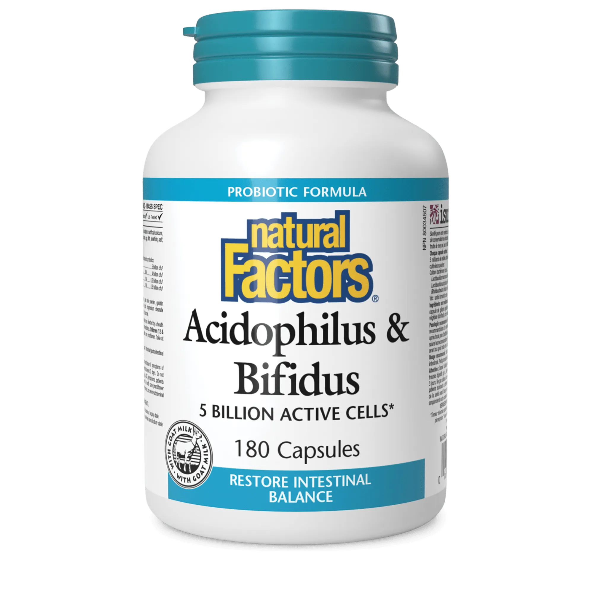 Acidophilus & Bifidus 5 Billion Active Cells