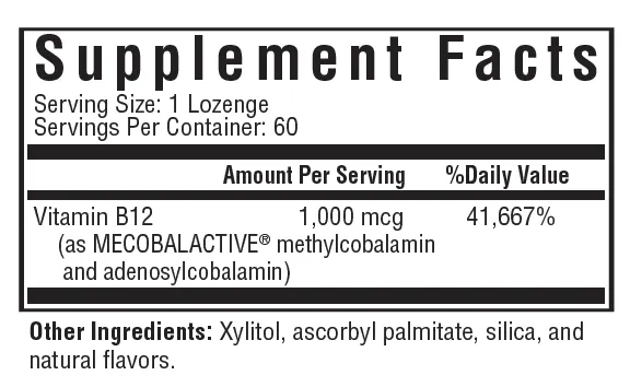 Active B12 1000mcg