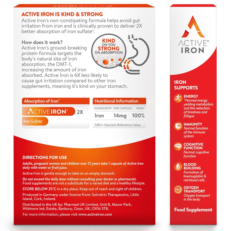 Active Iron Capsules 30