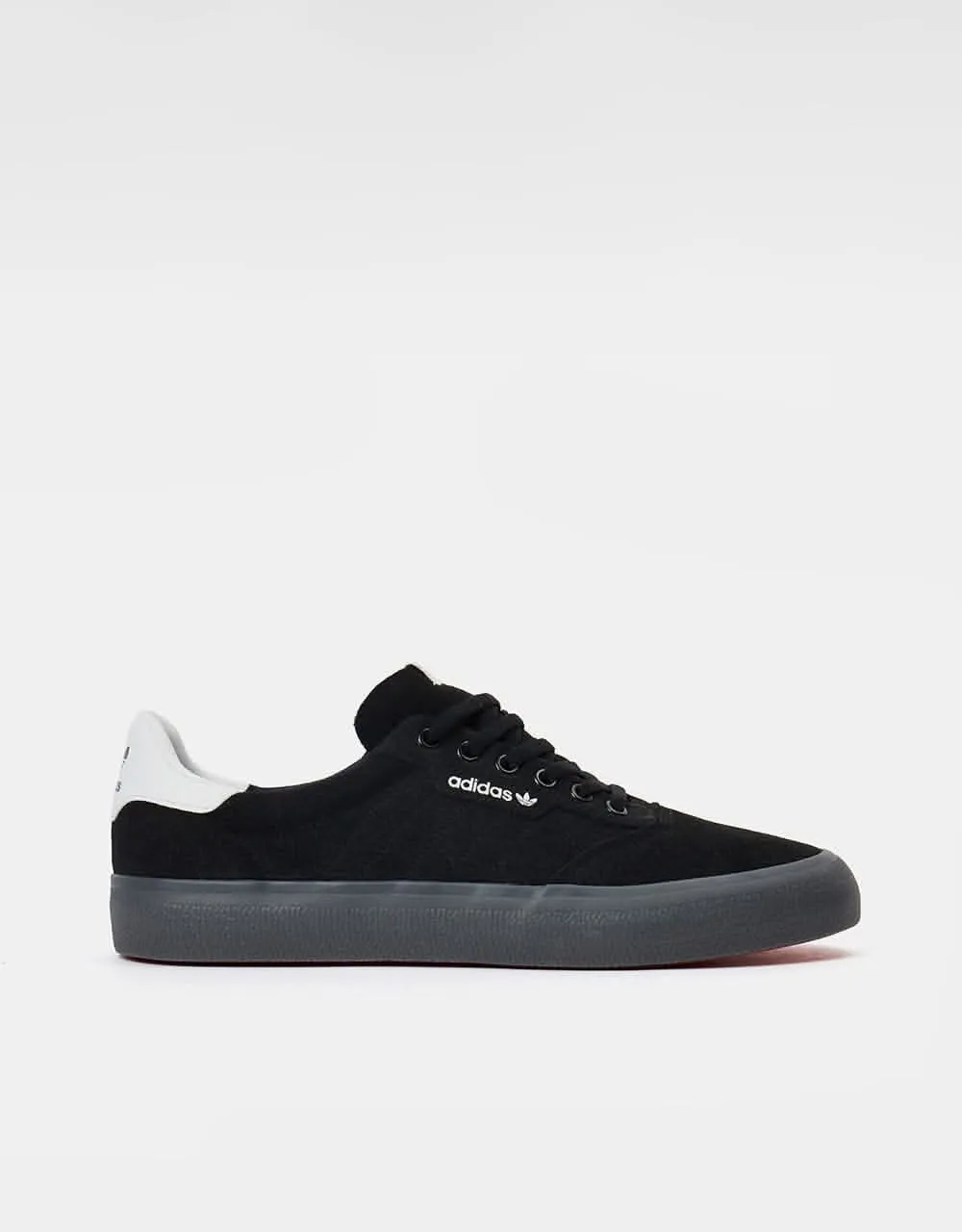 adidas 3MC Skate Shoes - Core Black/White/Better Scarlet