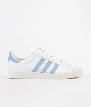 Adidas x Krooked Superstar Vulc Shoes - FTW White / Customised / Chalk White