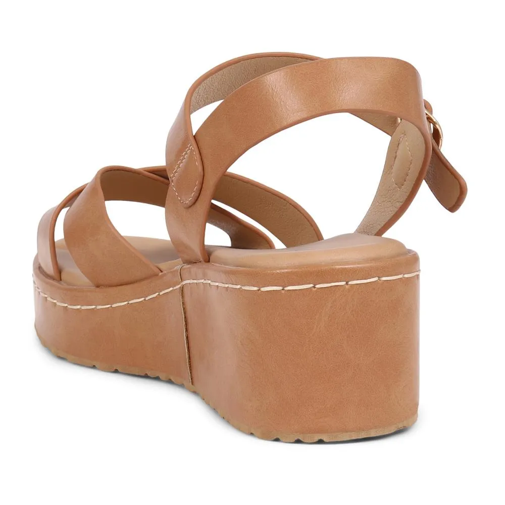 Adjustable Platform Sandals  - BAIZH39023 / 325 353