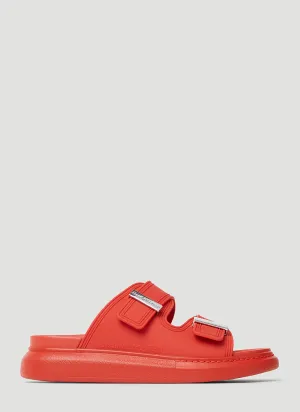 Alexander McQueen Twin Strap Rubber Sandals