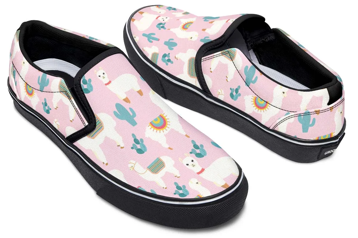 Alpaca Cutie Slip-On Shoes