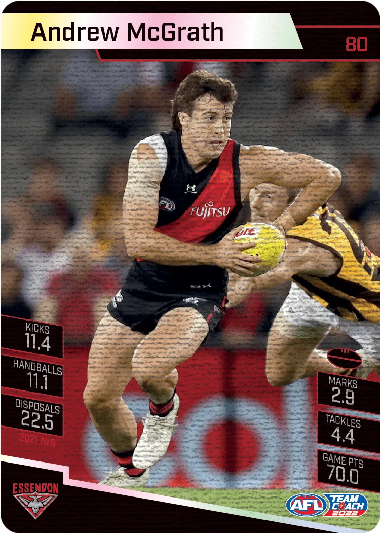 Andrew McGrath, Canvas, 2022 Teamcoach AFL