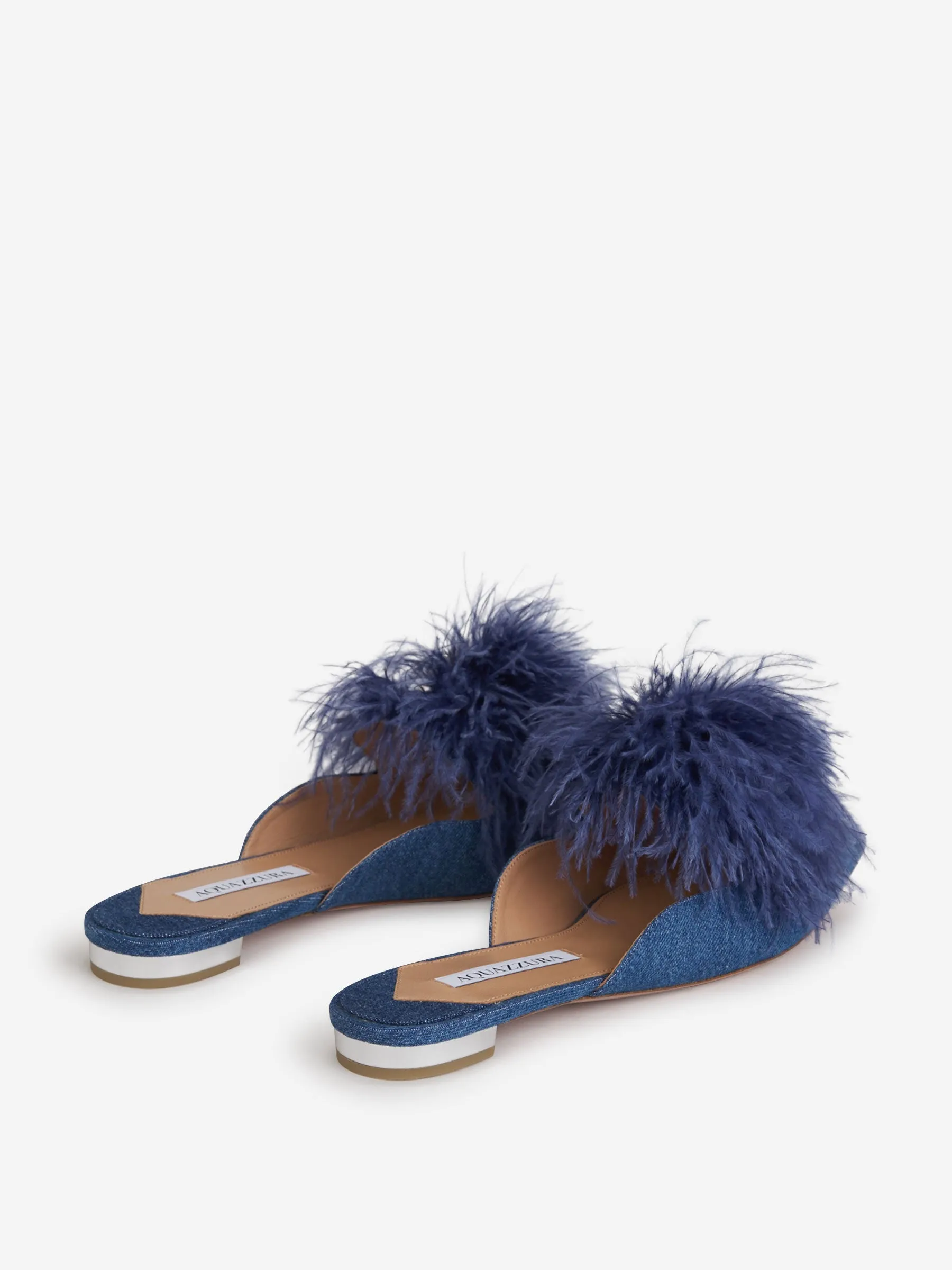 Aquazzura Boudoir Flat Mules