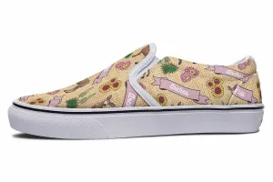 Arches Pattern Slip-On Shoes