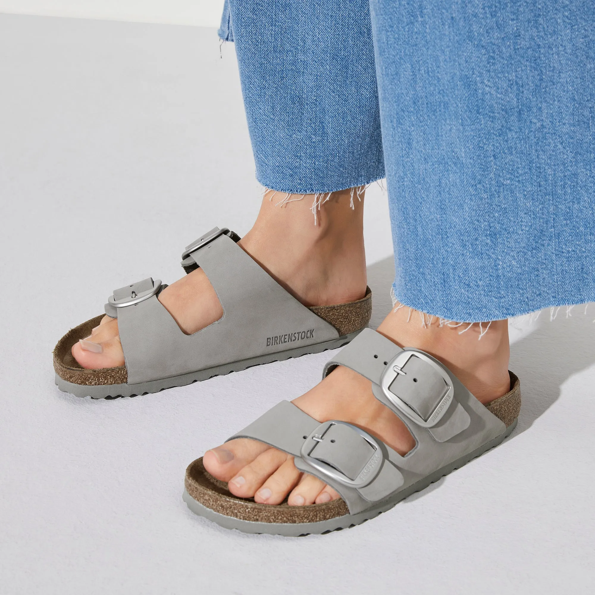 Arizona Big Buckle | Dove Grey