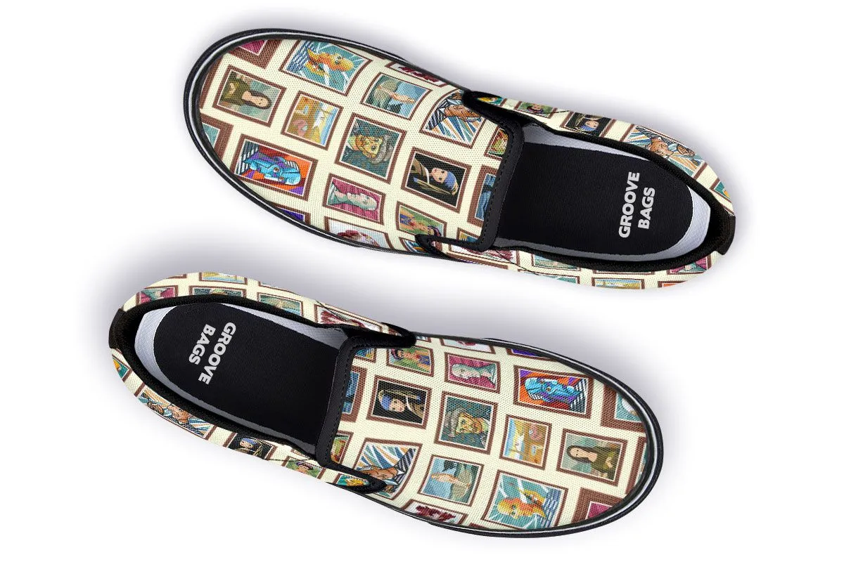 Art Gallery Slip-On Shoes