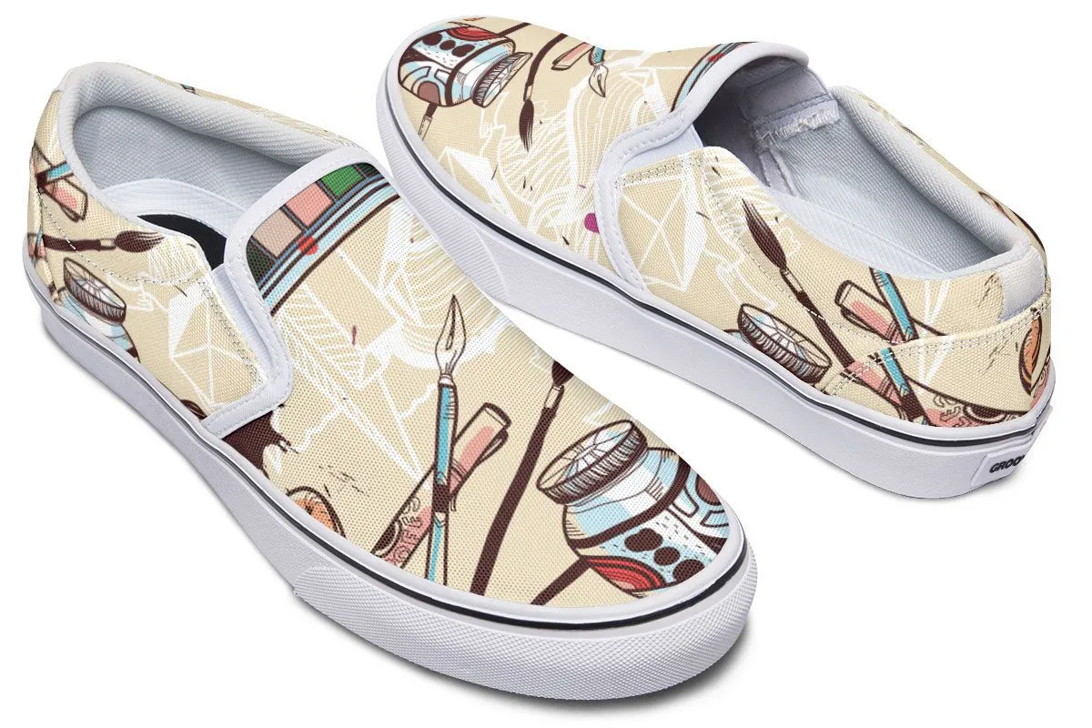 Artistic Tools Slip-On Shoes