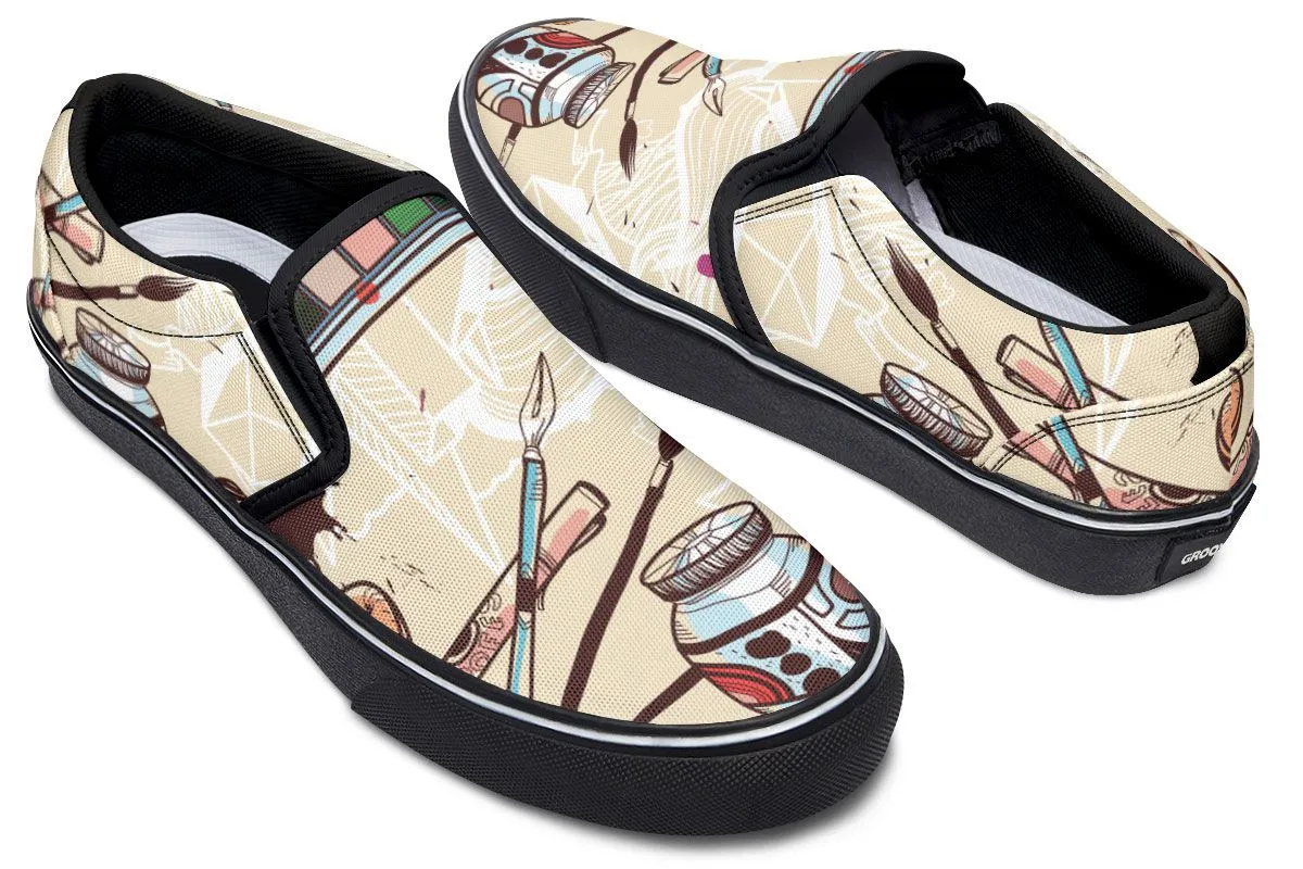 Artistic Tools Slip-On Shoes