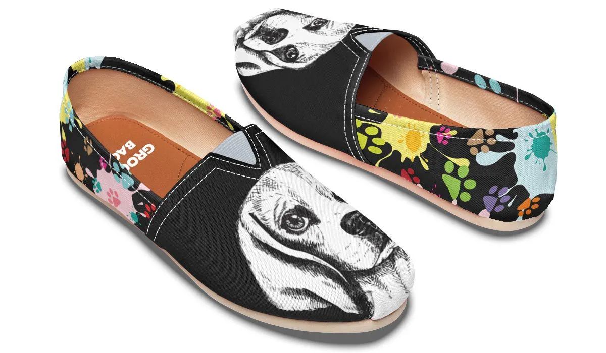 Artsy Beagle Casual Shoes