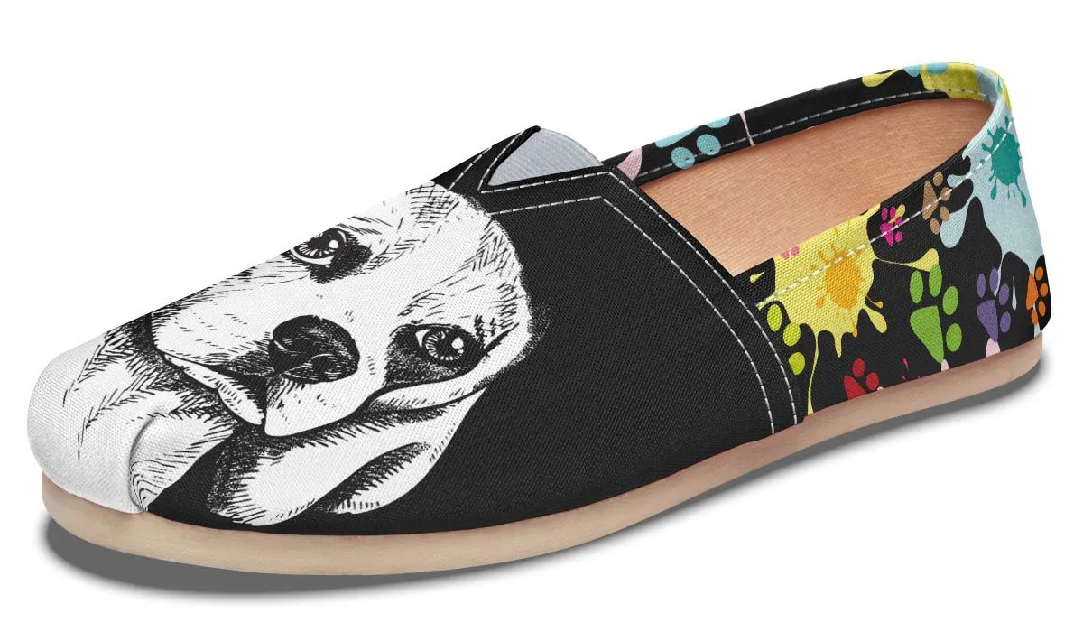 Artsy Beagle Casual Shoes