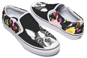 Artsy Boston Slip-On Shoes