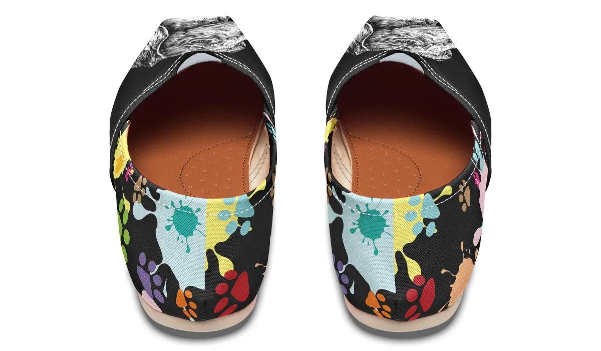 Artsy Dachshund Casual Shoes