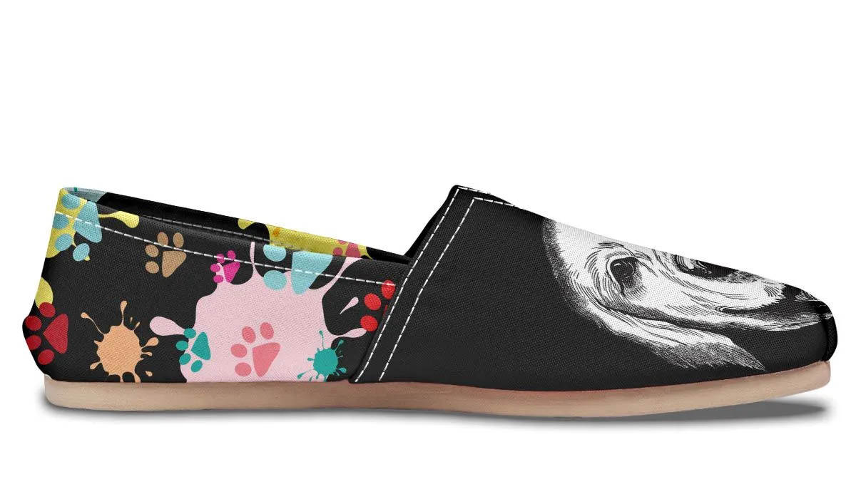 Artsy Labrador Casual Shoes