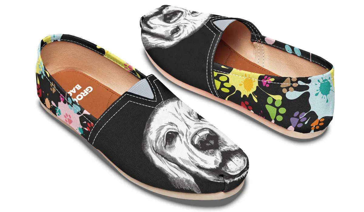 Artsy Labrador Casual Shoes