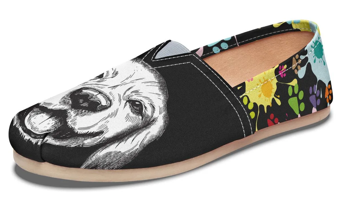 Artsy Labrador Casual Shoes