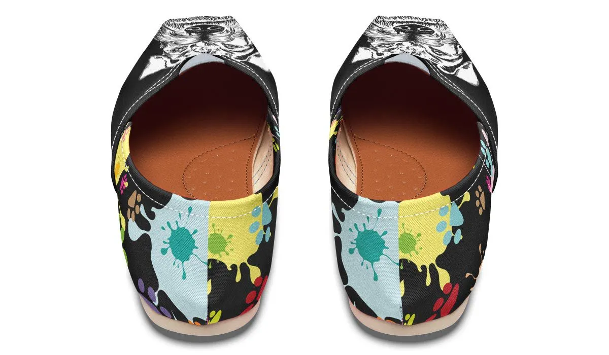 Artsy Schnauzer Casual Shoes