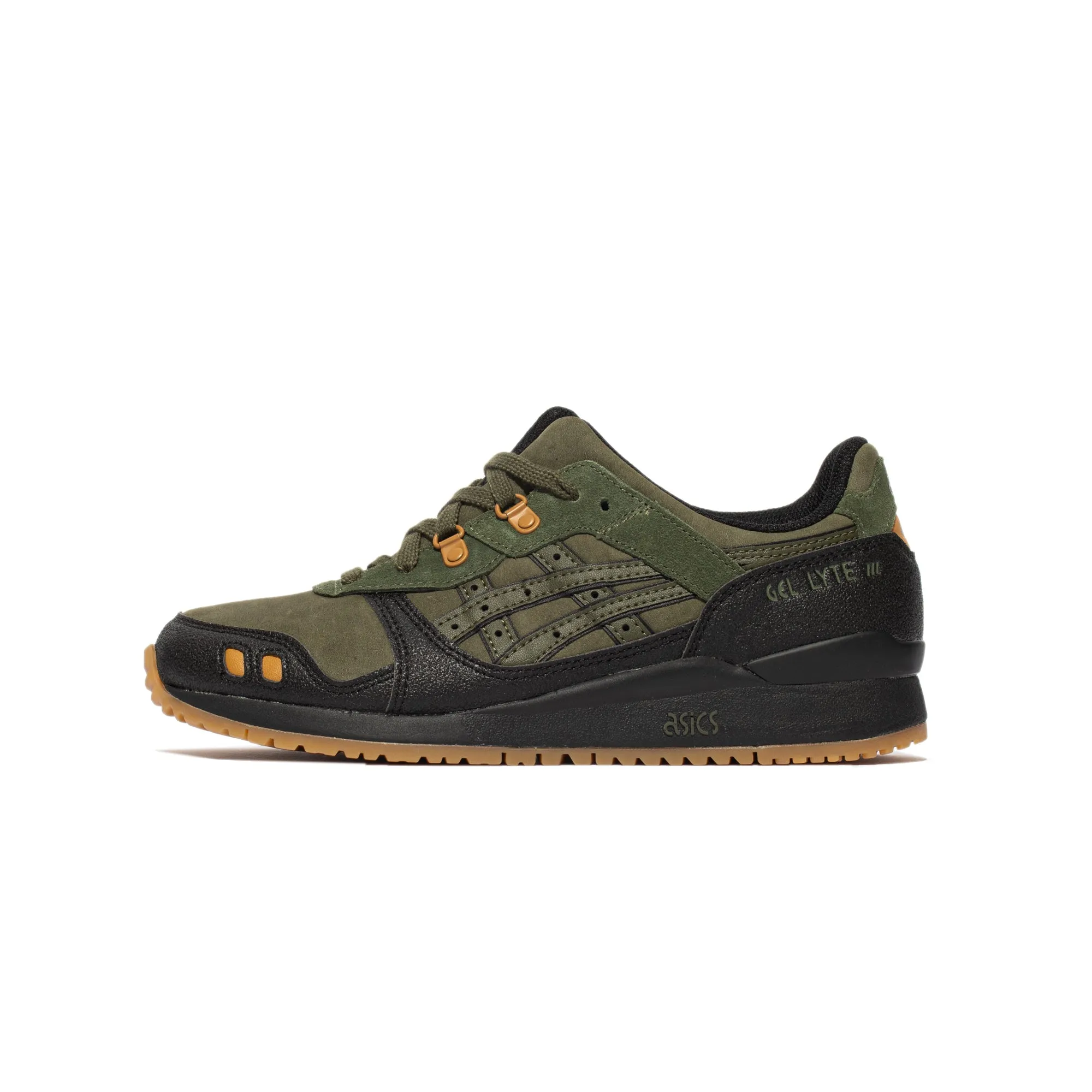 Asics Mens Gel-Lyte III OG Shoes 'Olive Canvas/Black'