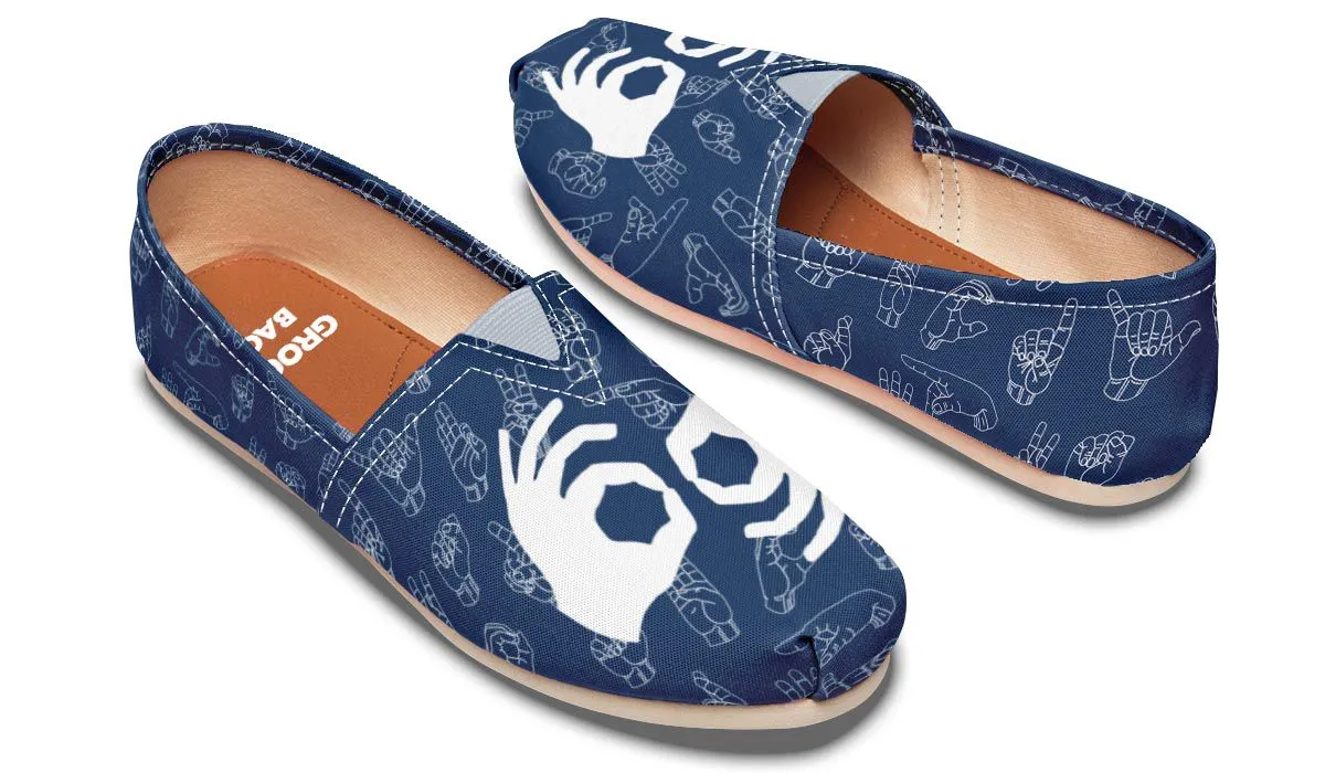 ASL Interpreter Casual Shoes