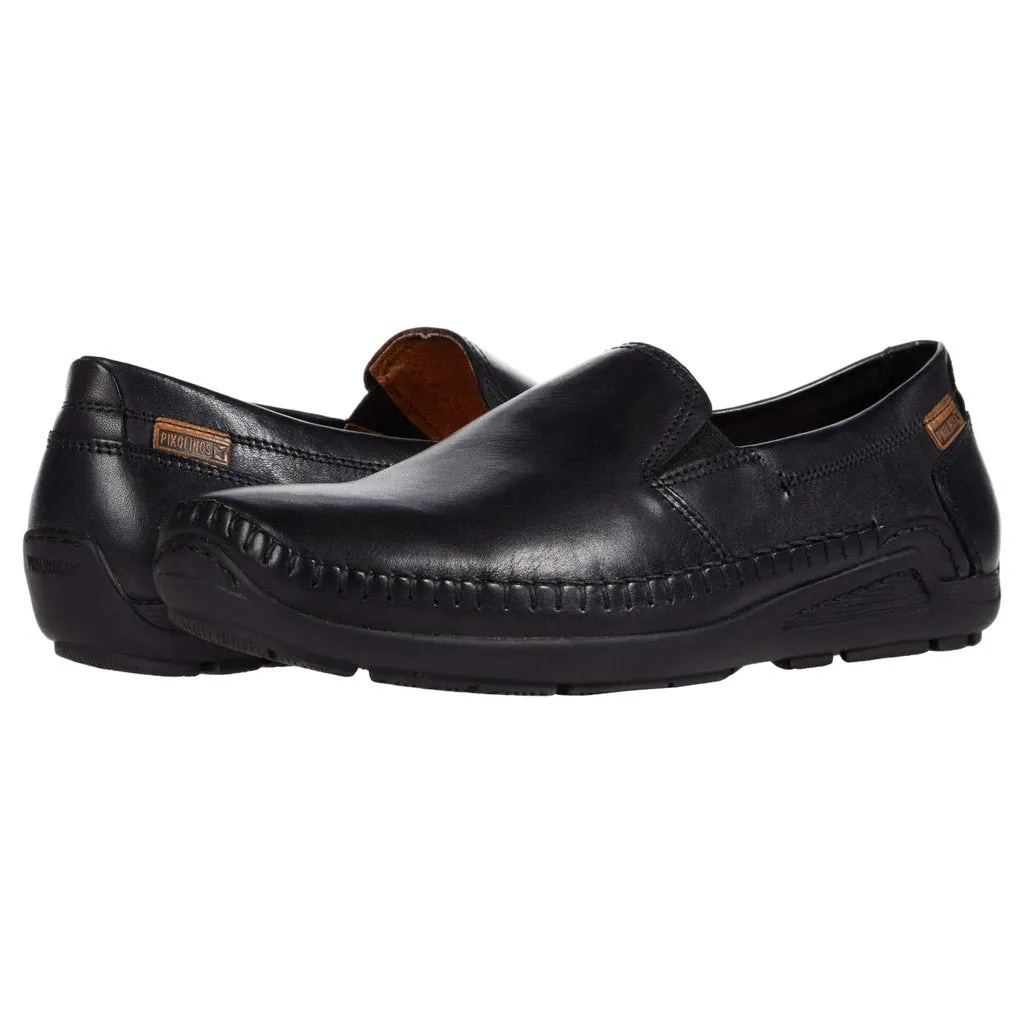 Azores Calfskin Leather Men's Moccasins