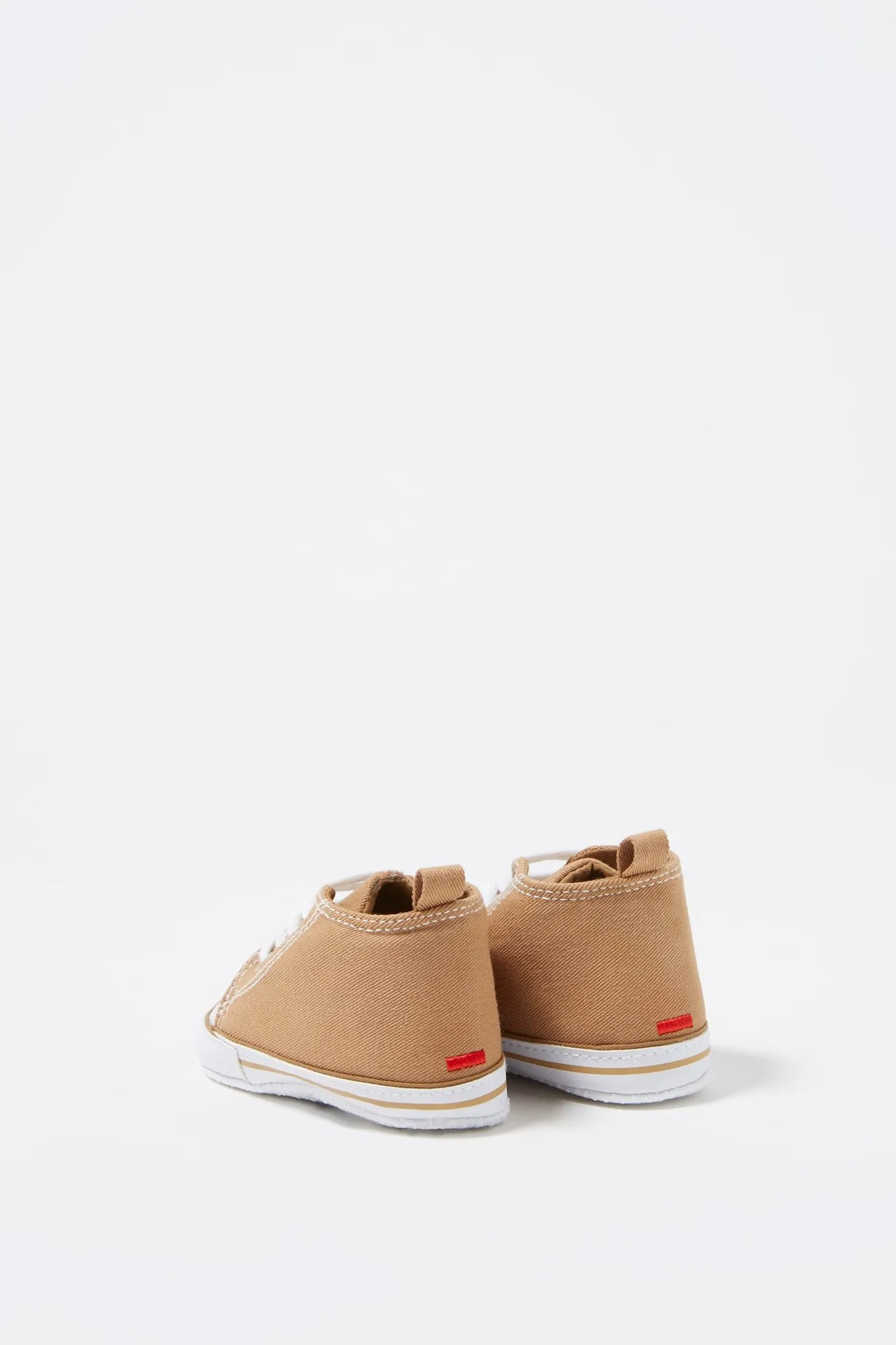 Baby Boy Lace-Up Canvas Sneakers