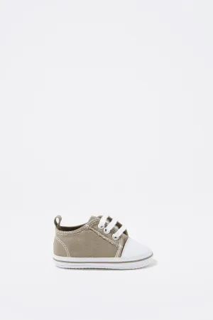 Baby Boy No Lace Canvas Sneakers