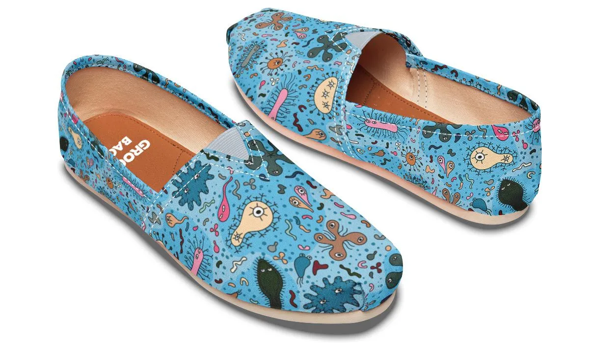 Bacteria Pattern Casual Shoes