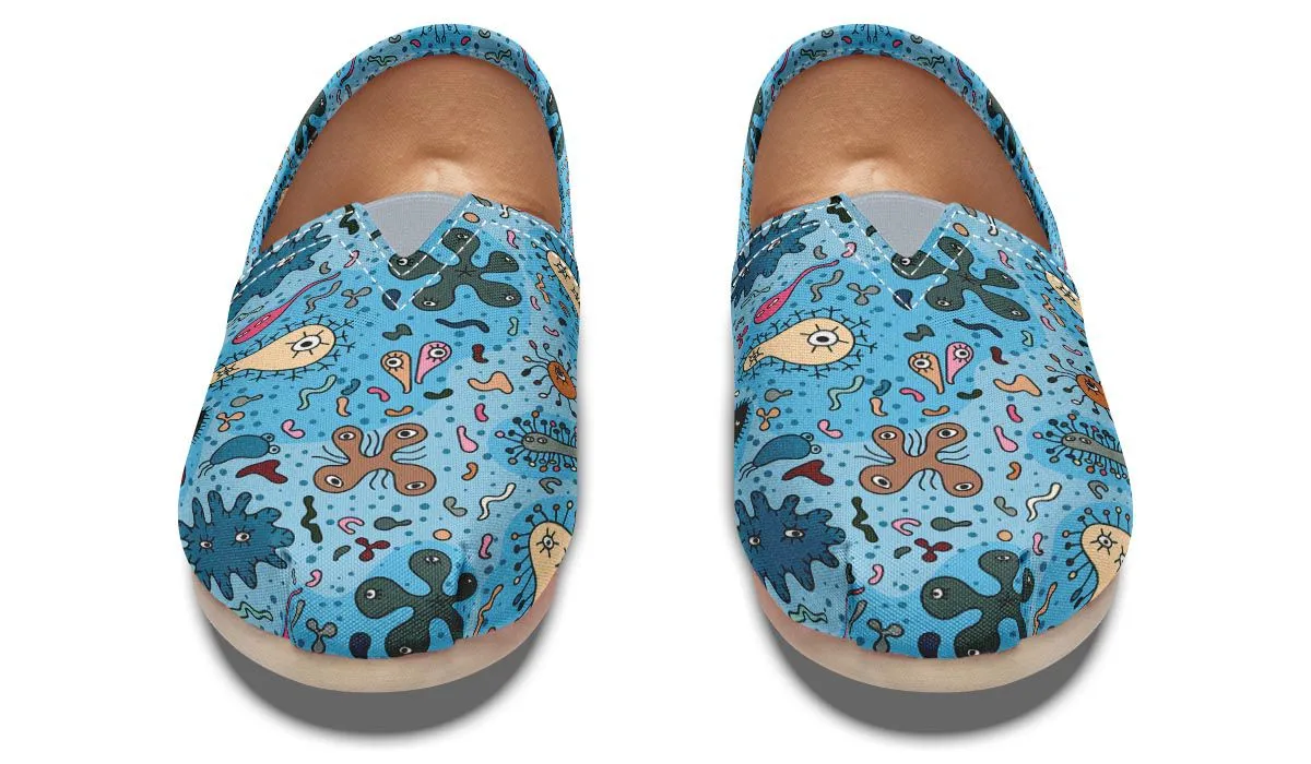 Bacteria Pattern Casual Shoes