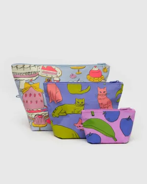 Baggu: Go Pouch Set - Still Life