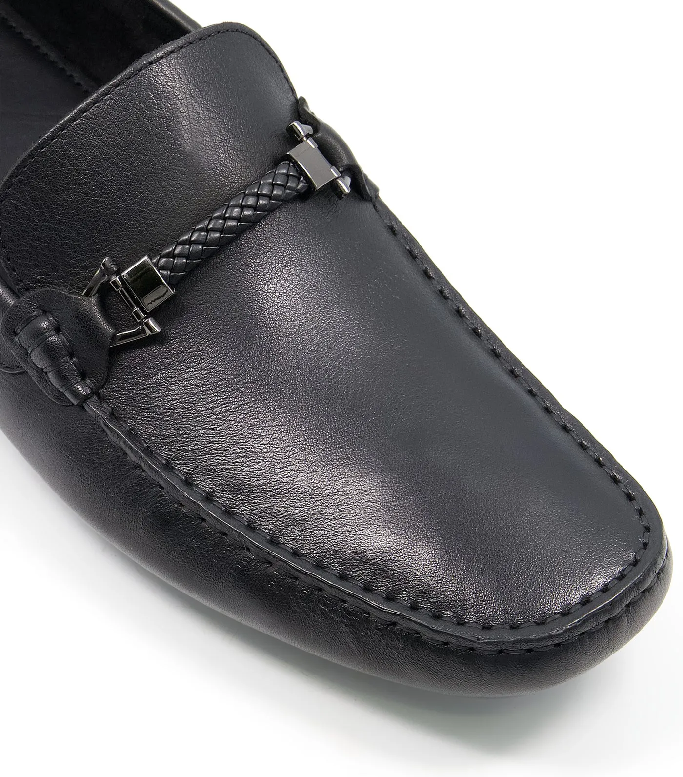 Beacons Moccasins Black-Leather