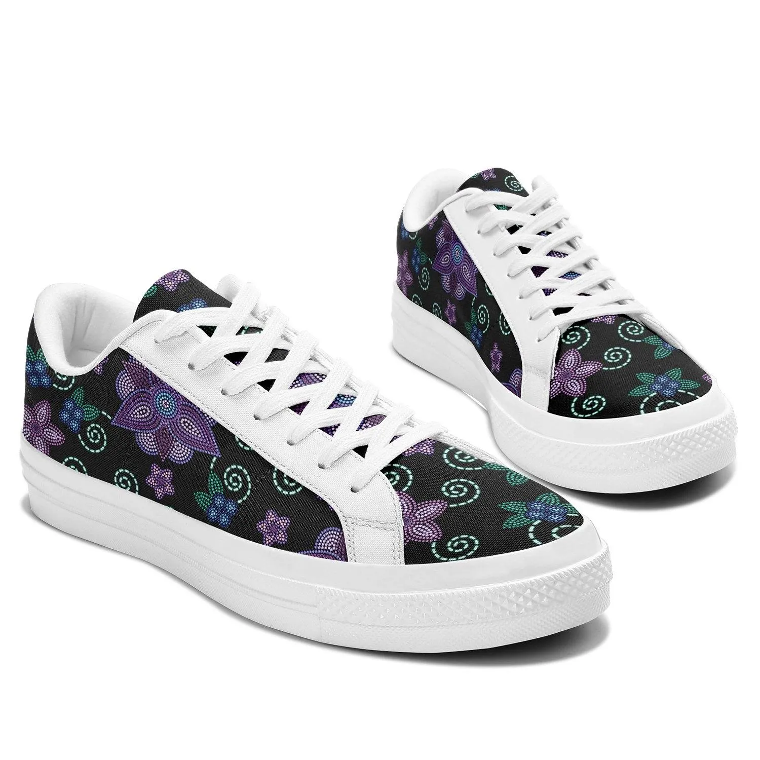 Berry Picking Aapisi Low Top Canvas Shoes White Sole