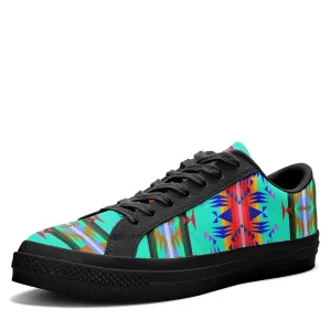 Between the Mountains Spring Aapisi Low Top Canvas Shoes Black Sole