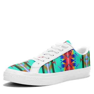 Between the Mountains Spring Aapisi Low Top Canvas Shoes White Sole